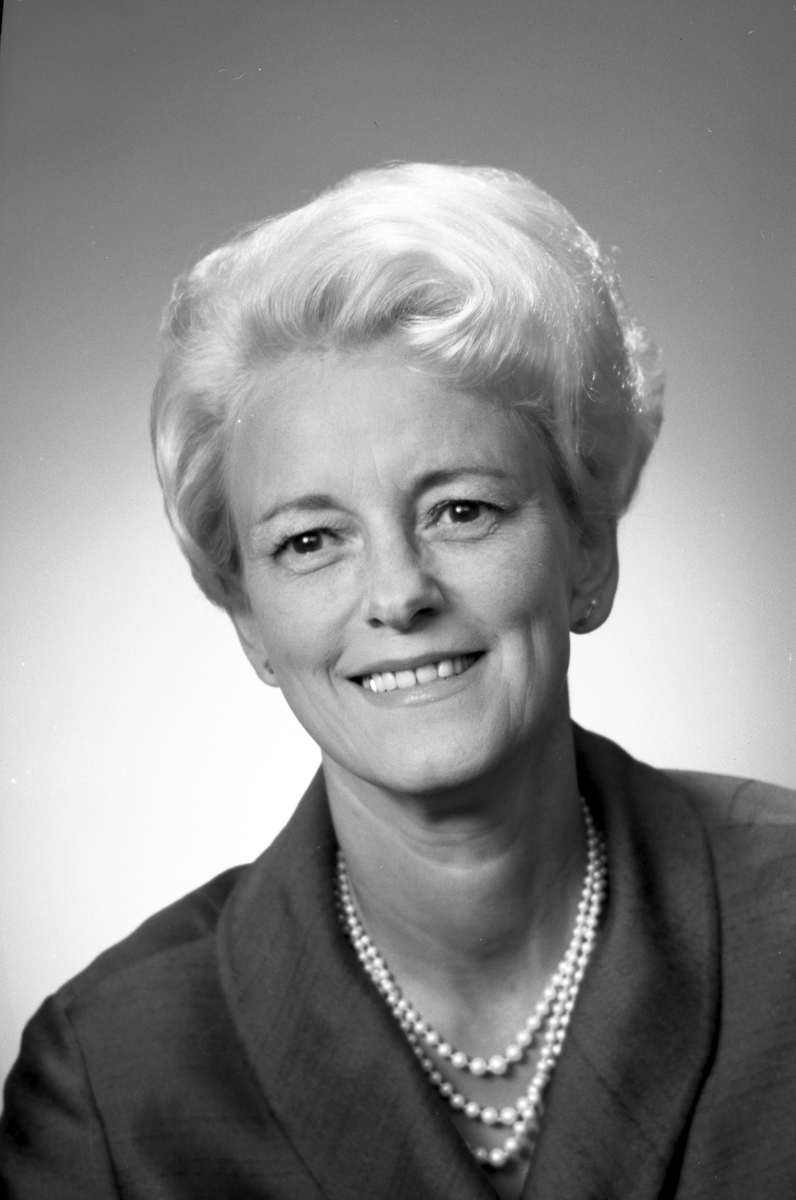 Fru Ingrid Sahlberg, Jarlavägen 9, Gävle. Den 22 juli 1968