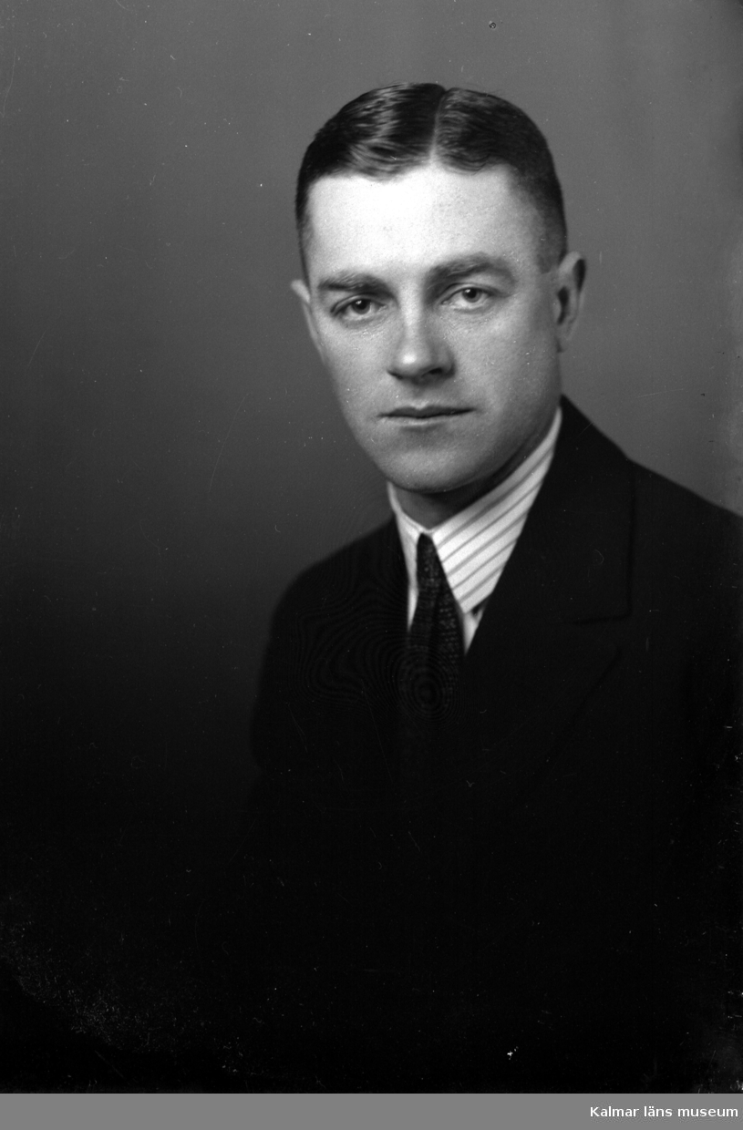 Porträtt av Emil Jeppsson ifrån Hossmo.