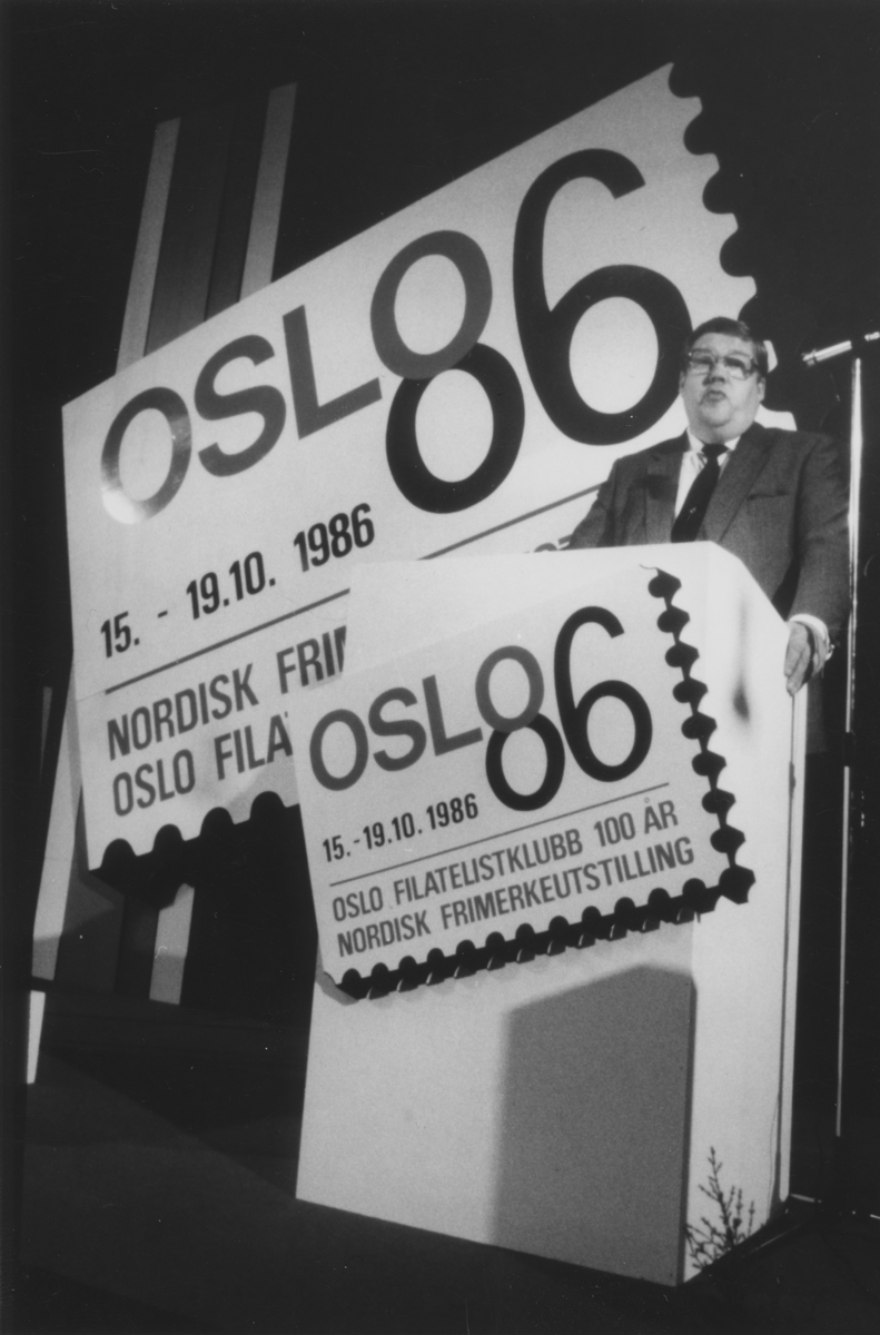 Nordisk Frimerkeutstilling i Oslo 1986.