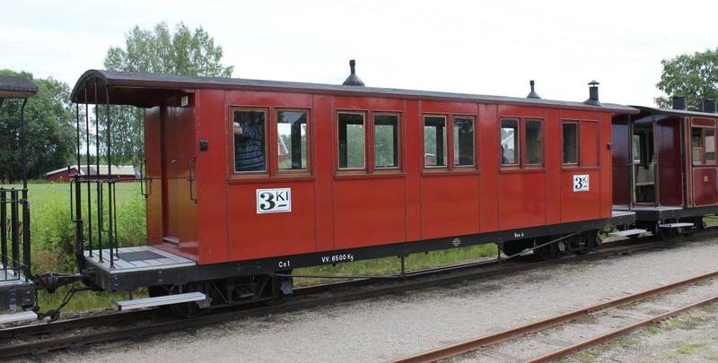 Co1 - passasjervogn for tredje klasse.