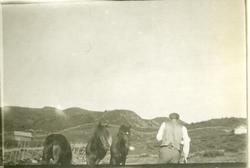 Sigurd Islandsmoen på Ølneseter.