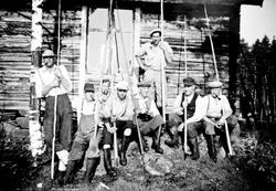 Fløterlag ved Hungers Odde (Rødsvannet) i Rømskog, ant etter