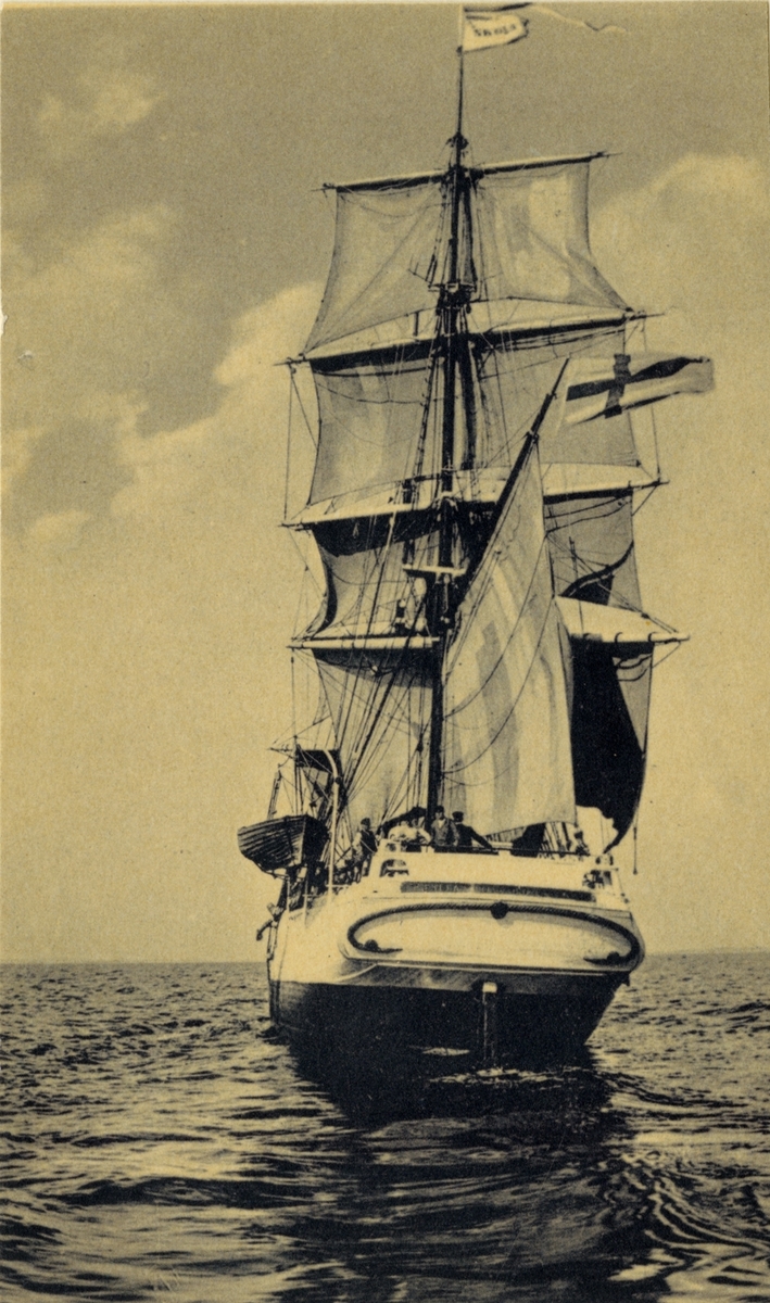 Skoleskip 'Bejamin' (ex Lizzie.)(b. 1862, ANderson, St. John, N. B.).