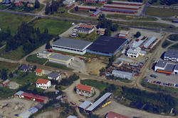 Lillehammer, Nordre Ål, bolig og industribygg ved Industriga