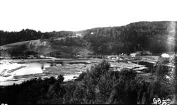 Tømmertunnelen i Eidet i Tune.
"Viser hele anlegget i Eidet