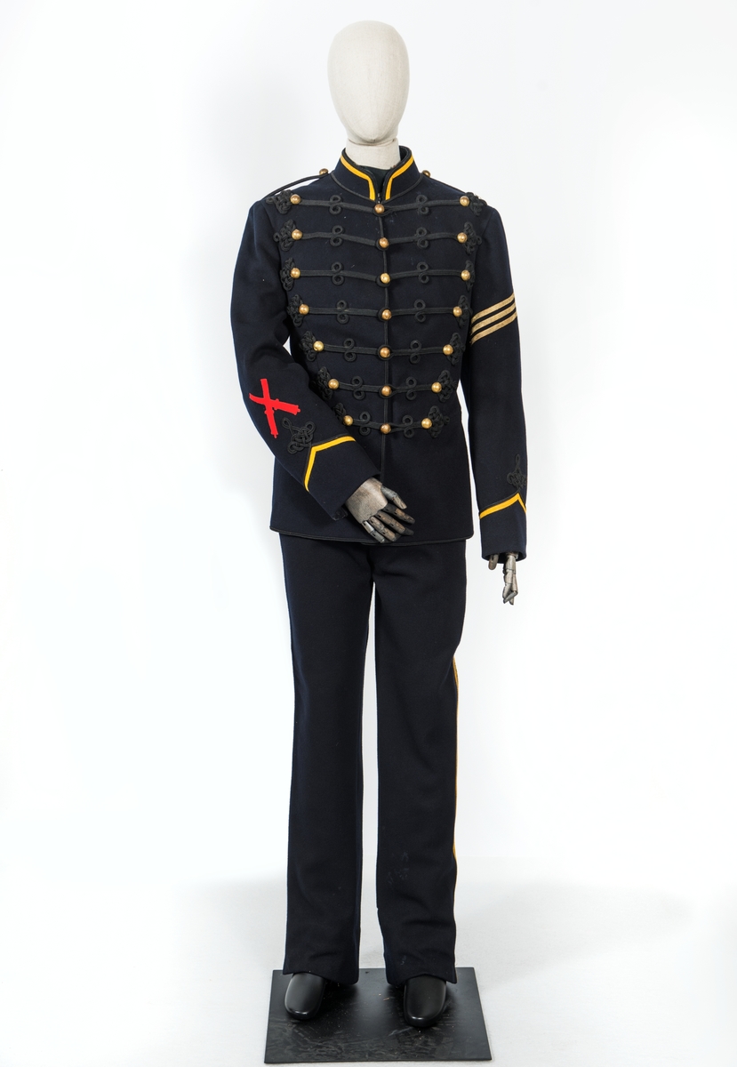 Uniform, fästningsartillerist