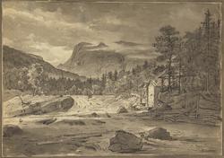 Marumsfossen [Tegning]