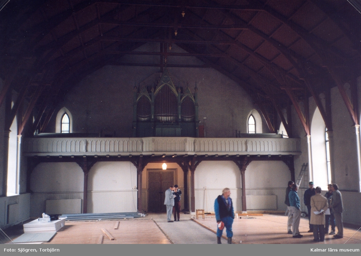 Restaurering av Fagerhult kyrka.