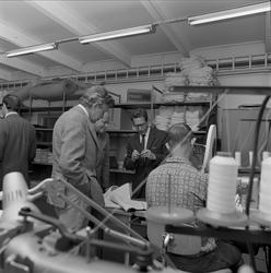 Besøk fra Svenska Fläktfabriken i poseverksted.