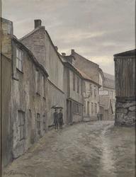 Fra Mellemgata [Forstadsmotiv]