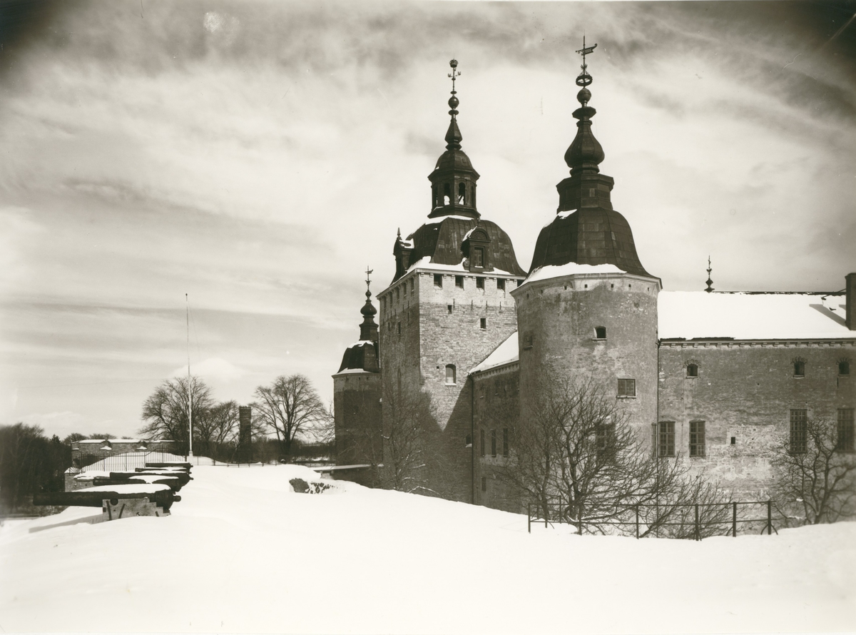 Kalmar slott på 1920-30 talet.