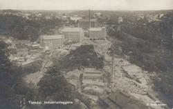 Tistedal. Industrianleggene.