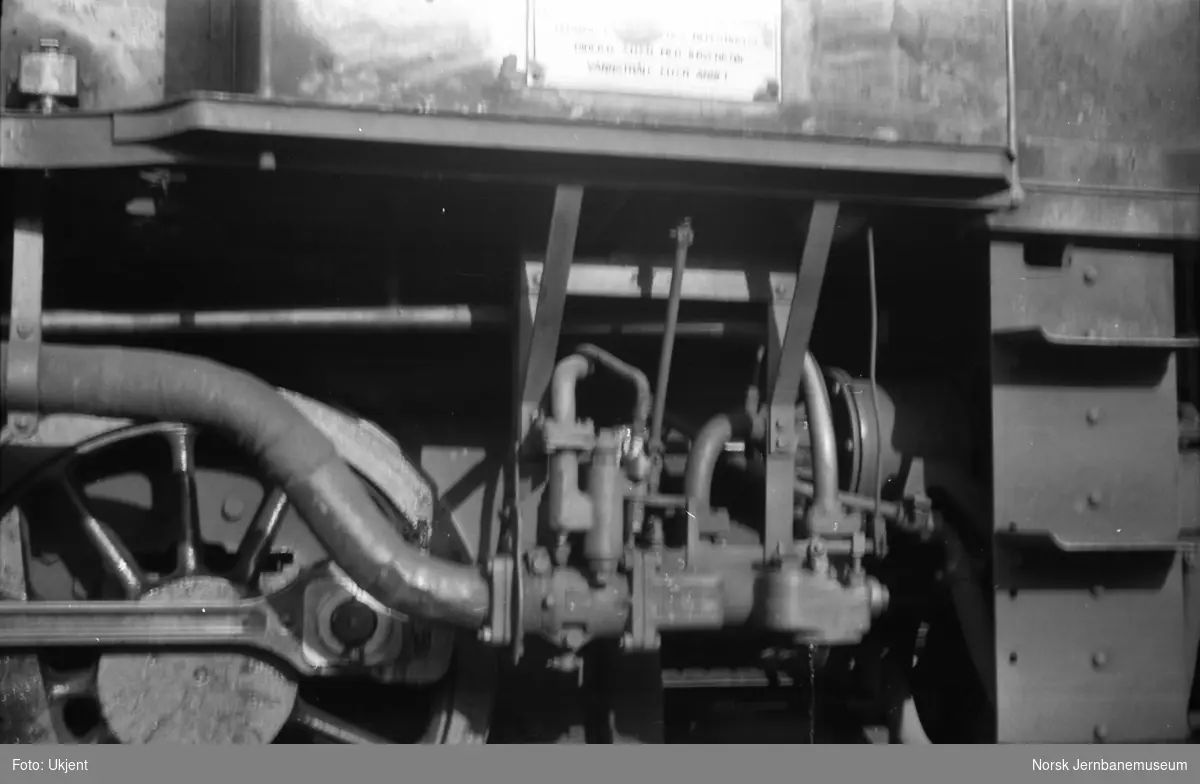 Damplokomotiv type 39a nr. 168 - injektor