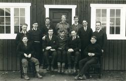 Vestoppland folkehøgskule. 3 sløydgrupper