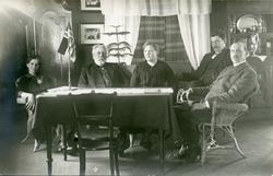 Inne i storstua ved Vestoppland Folkehøgskule.