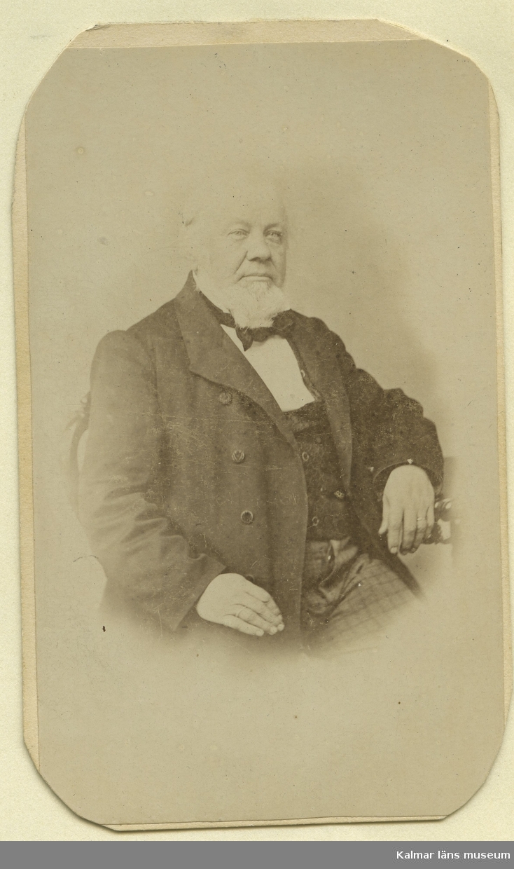 Anders Holmberg, musikdirektör. Född 1799, död 1870.