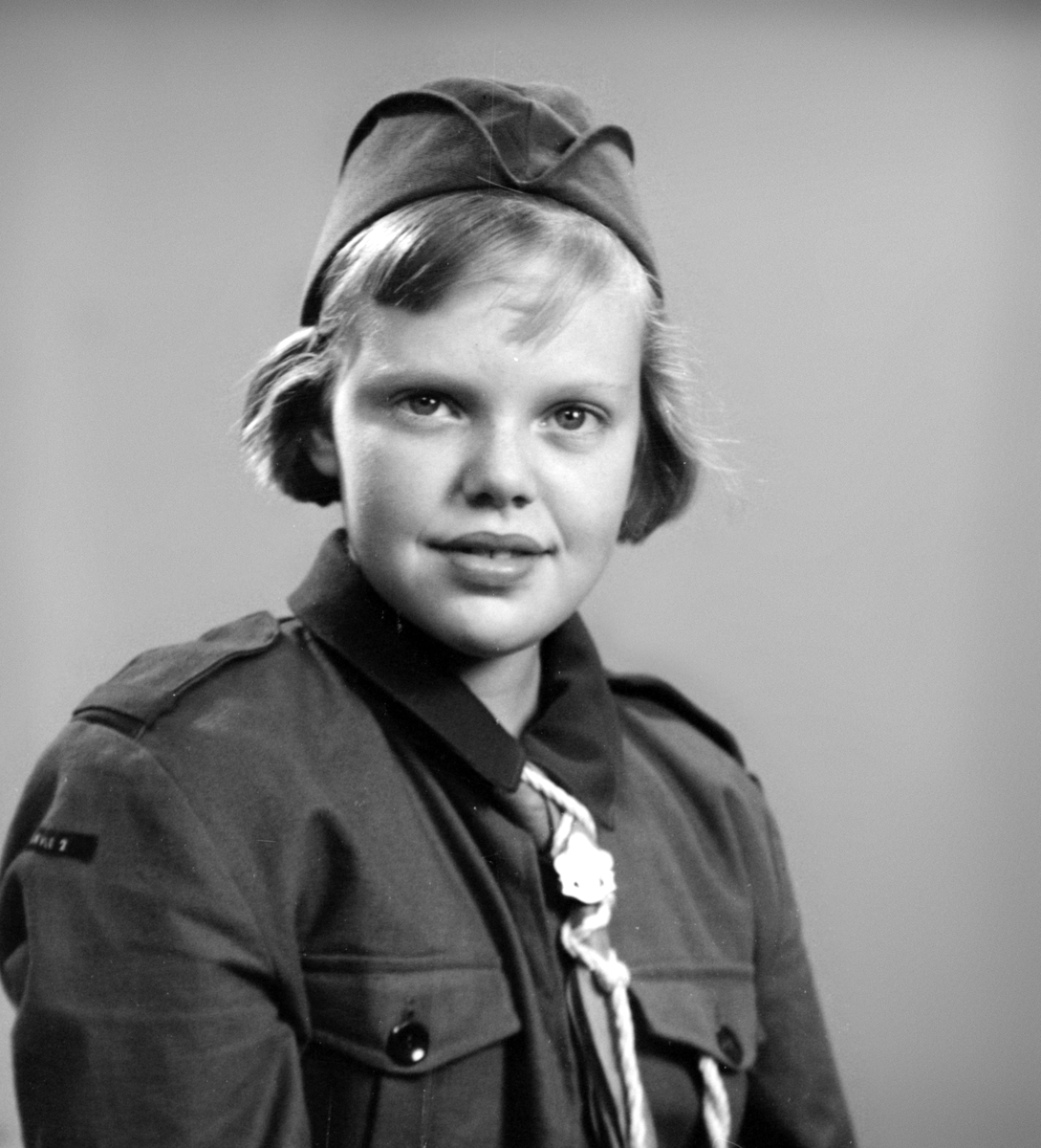 Ingrid Söderlund. Foto i november 1957.
