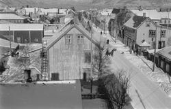 Mosjøen om vinteren.Langrenn.