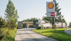 Shell bensinstasjon E6 Nordgående Skedsmokorset Skedsmo