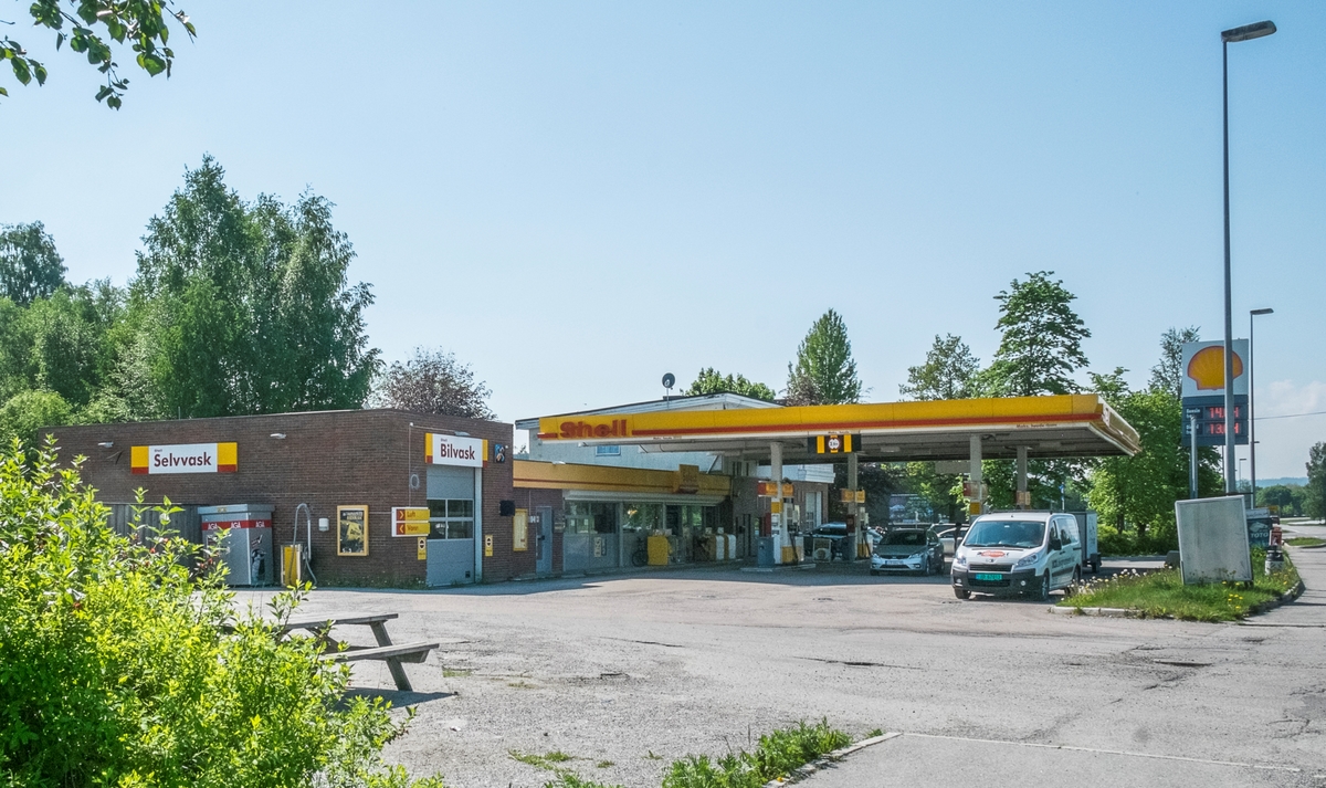 Shell bensinstasjon Nannestadvegen Nannestad