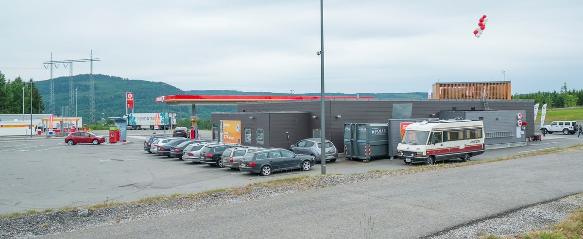 Circle K feiringsveien Minnesund Eidsvoll. Åpning av Circle K stasjonen som i 2016 erstattet den daværende Statoilstasjonen.