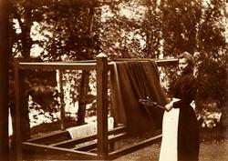 Bilde fra Marie Knudtzon (1879-1966) sin fotosamling. Se bil