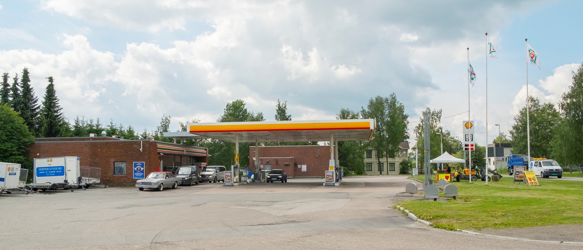 Shell bensinstasjon Kongsvingervegen Ullensaker
