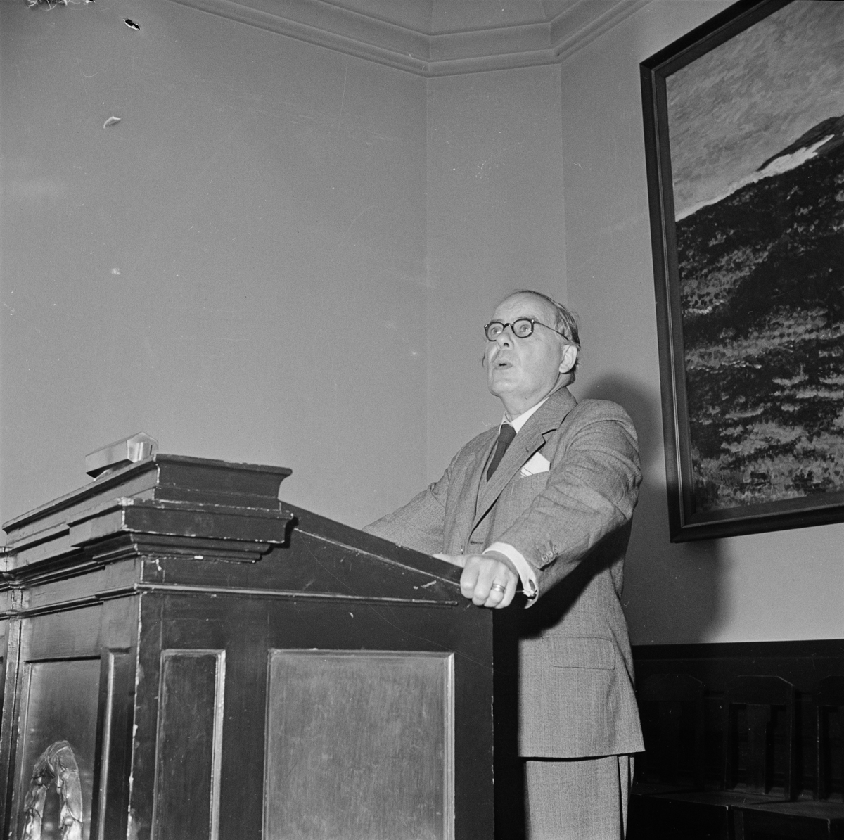 Professor H S Nyberg, Uppsala