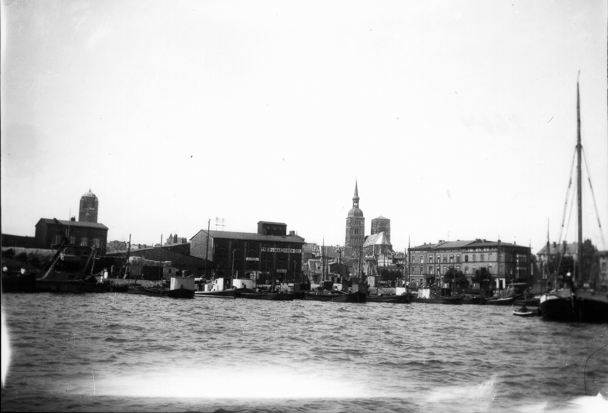 Stralsund, hamnen.