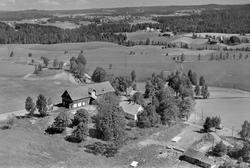Tunby gård, nordre, gnr./bnr.55/4. Spydeberg, flyfoto.