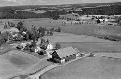 Tunby gård, søndre, gnr./bnr.55/1. Spydeberg, flyfoto.
