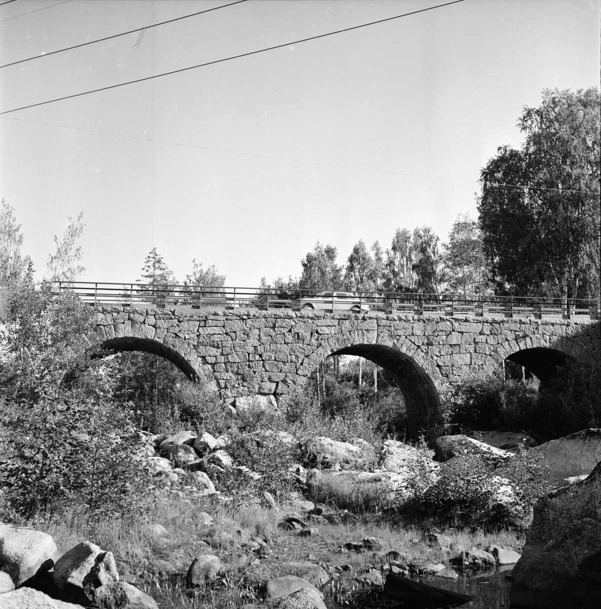 Lottefors. Edvin Bergkvist bron vid Forsbro.
1970