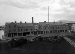 Storgata på Kirkelandet i Kristiansund. Nordmøre meieri står