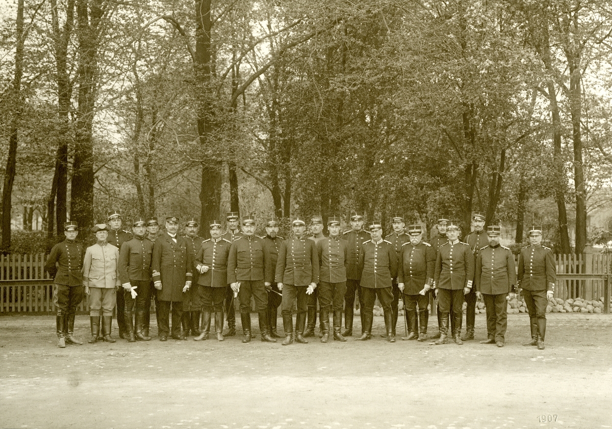 II:a arméfördelningens fältövningar 1907.