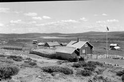 Nysætra. Nordseter. Mot Mjogsjøen, Kroksjøen og Sjusjøfjella