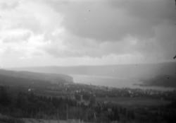 Utsikt over Lillehammer fra Nordsetervegen.
