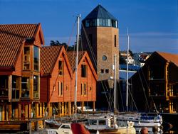 Forskningsenter på Hanabryggene [Fotografi]