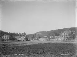 Tinfos sett fra Tinnelva 30.oktober 1910.