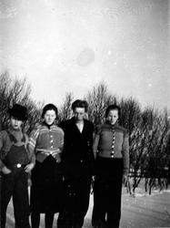 Gruppebilde fra Tranøy ca. 1946.