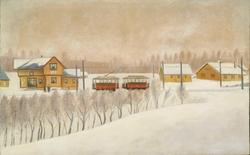 Slemdal stasjon [landskap]