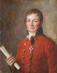 Wilhelm Frimann Koren Christie [Olje på lerret]