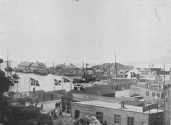 Skansen like etter brannen