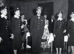 Fransk festival. Fra det franske ball i Grand Hotell Royal.