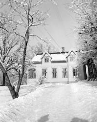 Søsterhjemmet i Blindernveien 5. Eksteriør. Februar 1949