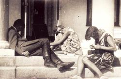 Album med negativer fra Ulefos Hovedgaard.  Ulike motiver fr