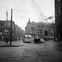 Stortorget. Januar 1957