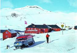 Snowmobil av type Bombardier med 6 syl. Chrysler motor med r