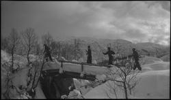 Skitur Ørekvam, Strandalen, Suldal. Louis Løge, Daniel Birke