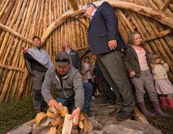 Åpning av Daniel Mortensons vinterboplass ved Kjerran på Val