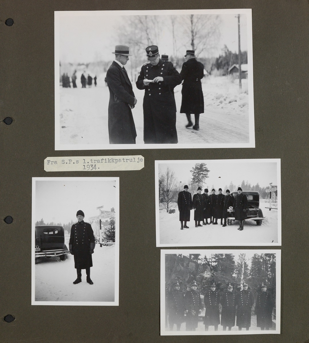 Bildet er en kopi hentet fra album A i Utrykningspolitiets fotosamling